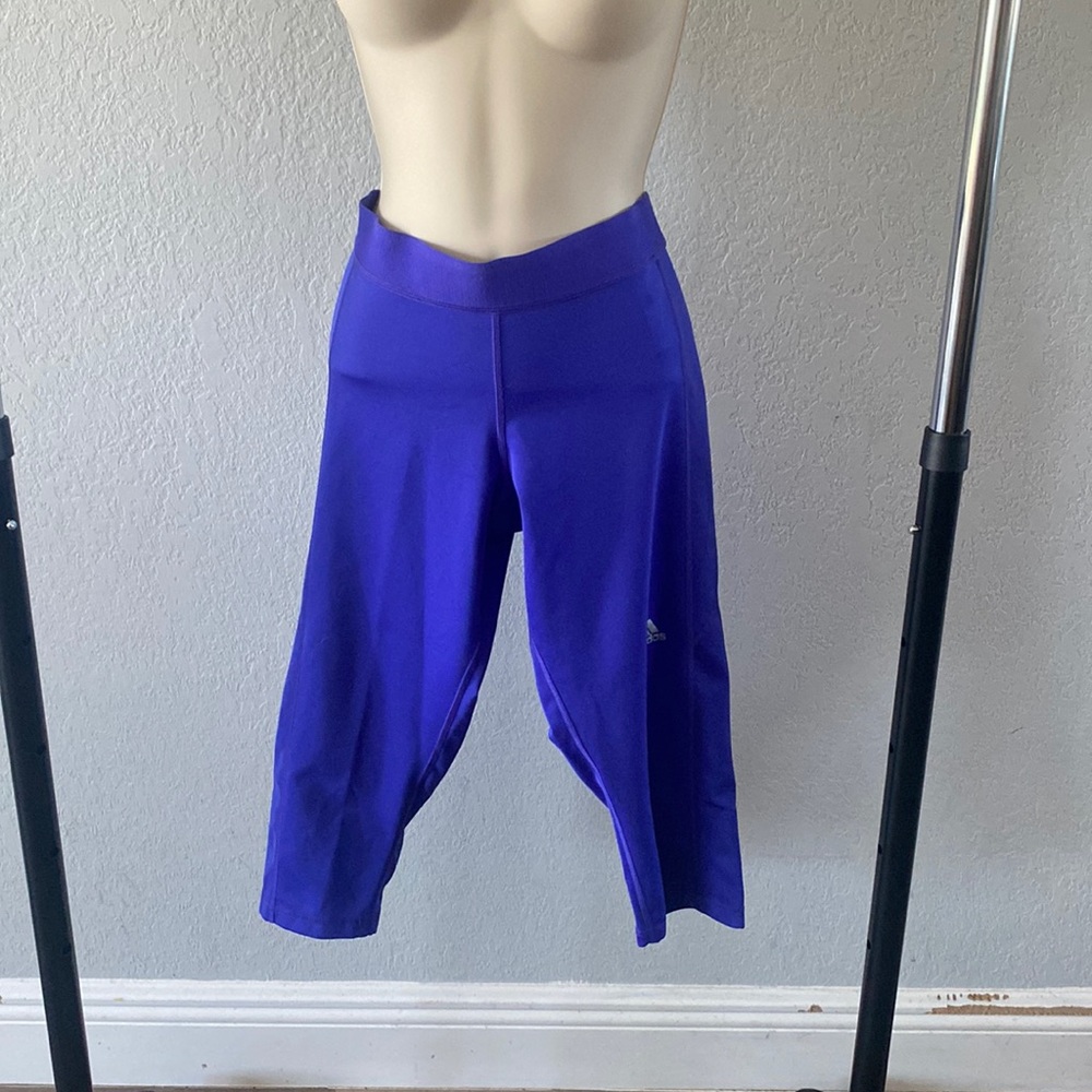 Adidas athletic pants.  Deep purple.